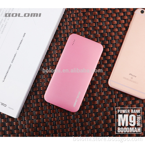2017 new hot selling 8000mah powerbank for xiaomi and vivo